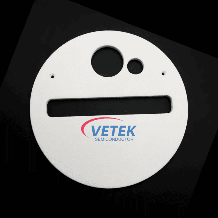 उच्च-शुद्धता अपारदर्शी क्वार्ट्ज शील्ड र MOCVD को लागि शटर